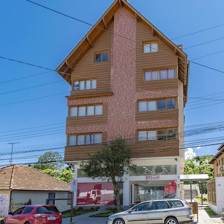 Rosa Edificio Solar Da Encosta Apartment Gramado Bagian luar foto
