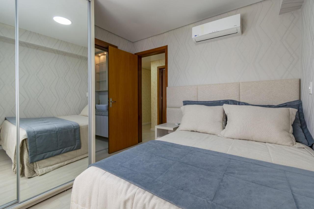 Rosa Edificio Solar Da Encosta Apartment Gramado Bagian luar foto