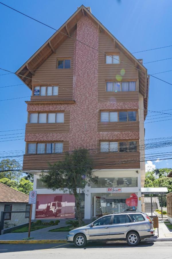 Rosa Edificio Solar Da Encosta Apartment Gramado Bagian luar foto